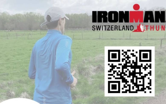 Supporter Martijn in zijn Ironman